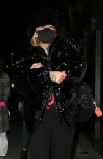 RITA ORA Out for Dinner at Taqueria Mexican in London 10/03/2020
