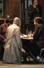 RITA ORA Out for Dinner with Her Boyfriend and Friends in Notting Hill 10/03/2020