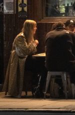 RITA ORA Out for Dinner with Her Boyfriend and Friends in Notting Hill 10/03/2020