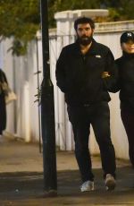 RITA ORA Out for Dinner with Her Boyfriend and Friends in Notting Hill 10/03/2020