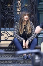 ROCKY BARNES on the Set of a Photoshoot in New York 10/15/2020
