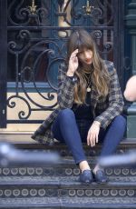 ROCKY BARNES on the Set of a Photoshoot in New York 10/15/2020