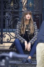 ROCKY BARNES on the Set of a Photoshoot in New York 10/15/2020