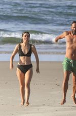 ROSE BYRNE and Bobby Cannavale at Wategos Beach in Byron Bay 10/22/2020