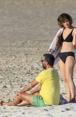 ROSE BYRNE in Bikini at Wategos Beach in Byron Bay 10/22/2020