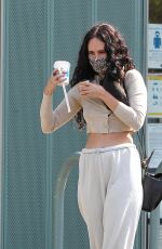RUMER WILLIS Out with her Dog in Los Angeles 10/19/2020