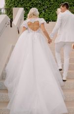 RYDEL LYNCH and Capron Funk wWedding at Secret Garden Event Center in Phoenix 09/15/2020