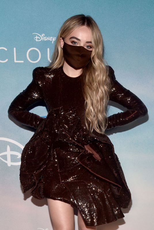 SABRINA CARPENTER at Clouds Premiere at Disney+ Drive-In Festival in Santa Monica 10/12/2020