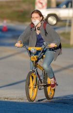 SADIE SINK and Gaten Matarazzo on the Set of Stranger Things, Season 4 in Atlanta 10/20/2020
