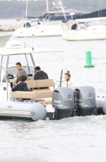 SAILOR BRINKLEY on a Boat Ride in The Hamptons 10/11/2020