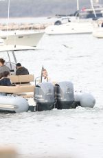 SAILOR BRINKLEY on a Boat Ride in The Hamptons 10/11/2020