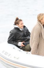 SAILOR BRINKLEY on a Boat Ride in The Hamptons 10/11/2020