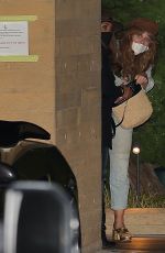 SALMA HAYEK Out for Dinner in Malibu 10/18/2020