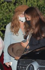 SALMA HAYEK Out for Dinner in Malibu 10/18/2020