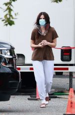 SANDRA BULLOCK on the Set of Her Latest Movie in Vancouver 10/08/2020