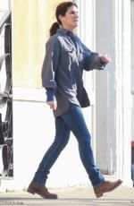 SANDRA BULLOCK on the Set of Untitled Netflix Movie in Vancouver 10/06/2020