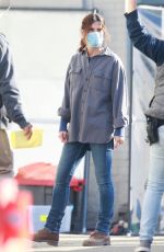 SANDRA BULLOCK on the Set of Untitled Netflix Movie in Vancouver 10/06/2020