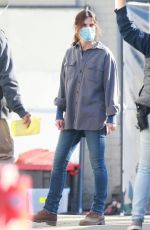 SANDRA BULLOCK on the Set of Untitled Netflix Movie in Vancouver 10/06/2020