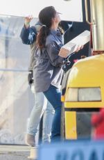 SANDRA BULLOCK on the Set of Untitled Netflix Movie in Vancouver 10/06/2020