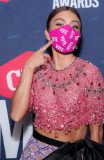SARAH HYLAND at 2020 CMT Music Awards in Nashville 10/21/2020