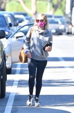 SARAH MICHELLE GELLAR at Blue Bottle Coffee in Los Angeles 10/13/2020