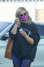 SARAH MICHELLE GELLAR Leaves PLate Fit in Los Angeles 10/16/2020