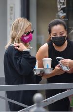 SARAH MICHELLE GELLAR Out for Coffee in Los Angeles 10/06/2020