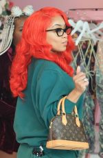 SAWEETIE at Pretty Little Things Showroom in West Hollywood 10/23/2020