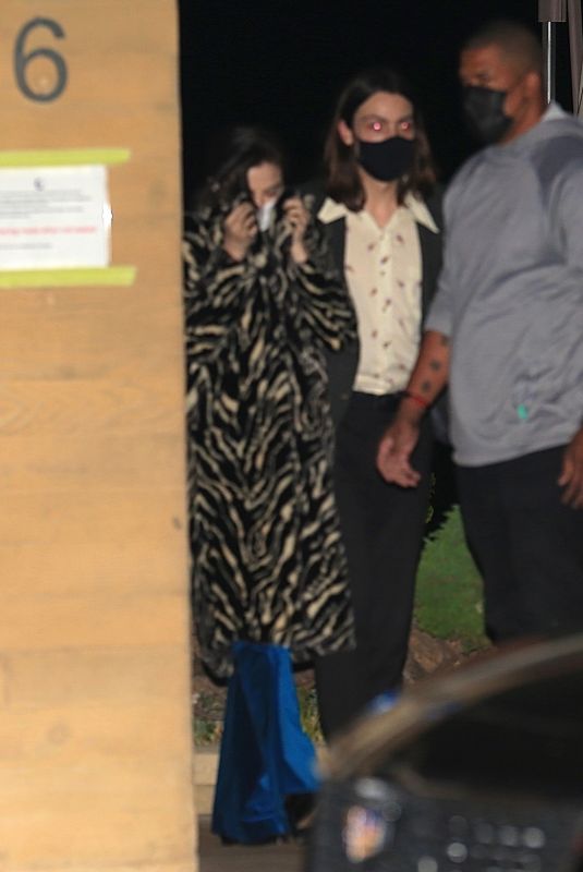 SELENA GOMEZ Leaves Nobu in Malibu 10/26/2020