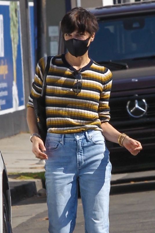 SELMA BLAIR at Sweet Flower Cannabis Dispensary in West Hollywood 10/30/2020