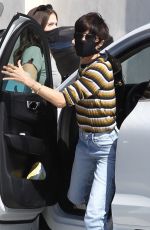 SELMA BLAIR at Sweet Flower Cannabis Dispensary in West Hollywood 10/30/2020