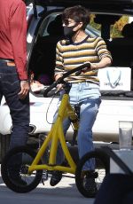 SELMA BLAIR at Sweet Flower Cannabis Dispensary in West Hollywood 10/30/2020