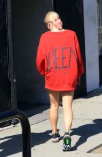 SHARNA BURGESS Arrives at DWTS Rehersal in Los Angeles 10/28/2020