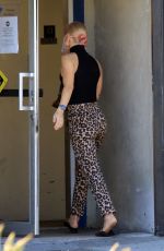 SHARNA BURGESS at Dancing with the Stars Studio in Los Angeles 10/14/2020