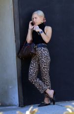 SHARNA BURGESS at Dancing with the Stars Studio in Los Angeles 10/14/2020