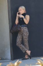 SHARNA BURGESS at Dancing with the Stars Studio in Los Angeles 10/14/2020