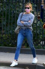 SIENNA MILLER Out for Lunch in New York 09/30/2020
