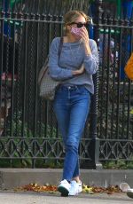 SIENNA MILLER Out for Lunch in New York 09/30/2020