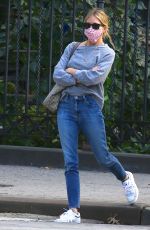 SIENNA MILLER Out for Lunch in New York 09/30/2020