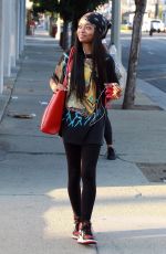 SKAI JACKSON Arrives at Dance Rehersal in Los Angeles 10/30/2020