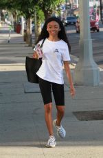 SKAI JACKSON at DWTS Rehersal in Los Angeles 09/30/2020