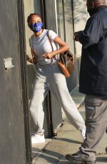 SKAI JACKSON at DWTS Studio in Los Angeles 10/17/2020