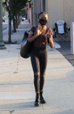 SKAI JACKSON Heading to DWTS Practice in Los Angeles 10/09/2020