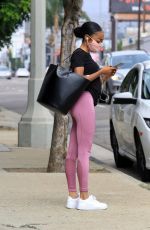 SKAI JACKSON Leaves Dance Practice in Los Angeles 10/10/2020