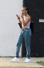 SKAI JACKSON Leaves DWTS Practice in Los Angeles 10/15/2020