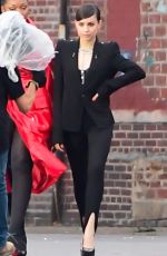 SOFIA CARSON and MEGAN THEE STALLION on the Set of Revlon Commercial in New York 10/01/2020