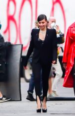 SOFIA CARSON and MEGAN THEE STALLION on the Set of Revlon Commercial in New York 10/01/2020