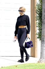 SOFIA RICHIE at Earth Bar in West Hollywood 10/08/2020