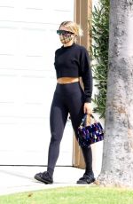 SOFIA RICHIE at Earth Bar in West Hollywood 10/08/2020