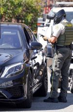 SOFIA RICHIE Gets Pulled Over in Los Angeles 10/13/2020